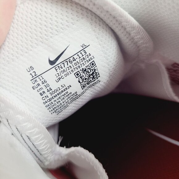 NEW Nike Vapor Edge Speed 2 Football Cleats FN7764-113 Size 12 White Red - Picture 7 of 7